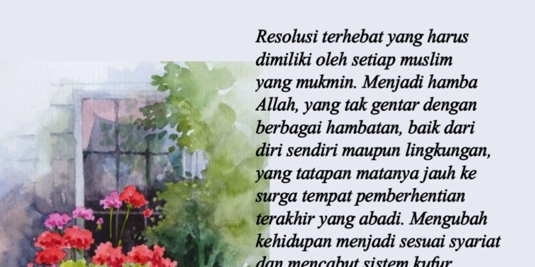 2023: Menebas Resolusi Setan Dengan Iman