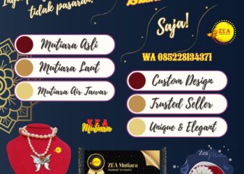 ZEA Mutiara, Aksesoris & Perhiasan Mutiara Asli