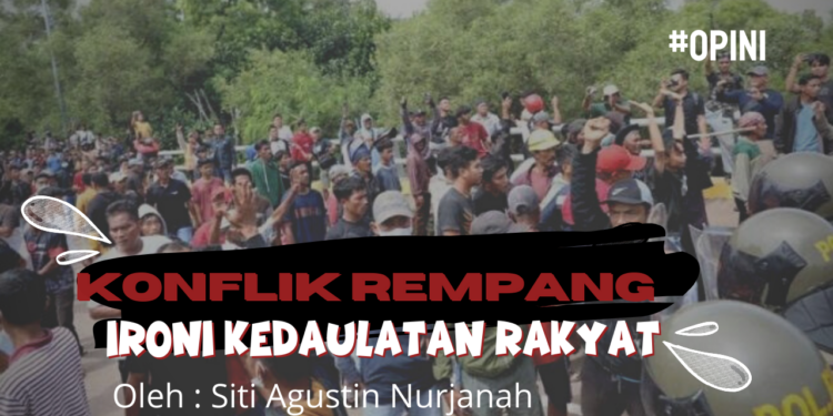 Konflik Rempang: Ironi Kedaulatan Rakyat