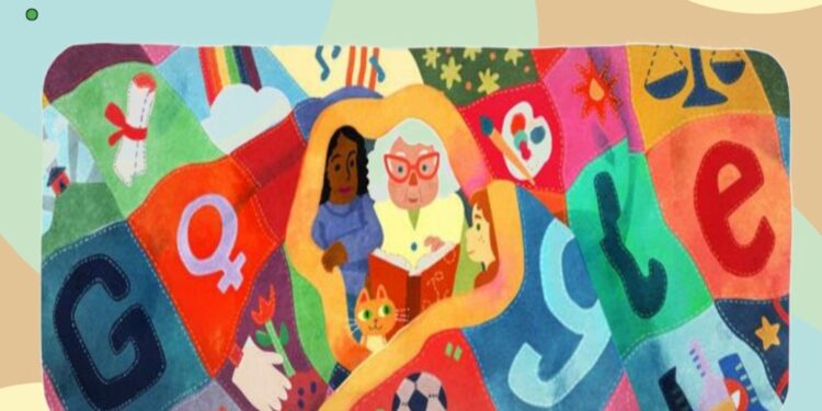 Google Doodle Hari Perempuan Sedunia 2024