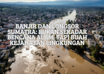 Banjir dan Longsor Sumatra: Bukan Sekadar Bencana Alam, Tapi Buah Kejahatan Lingkungan
