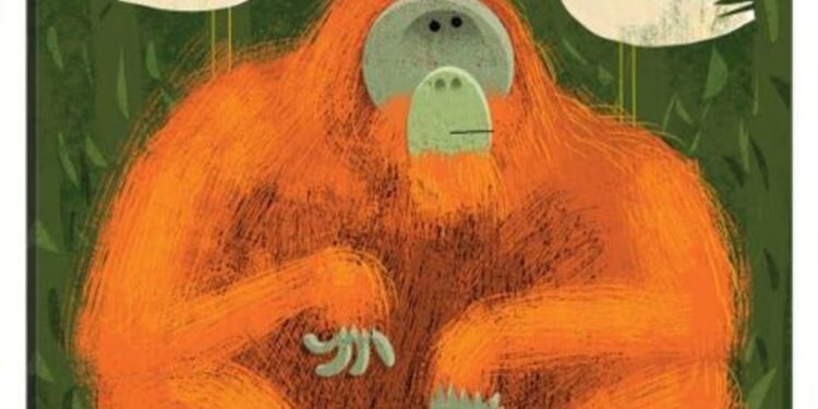 Orang Utan dan Ekskavator